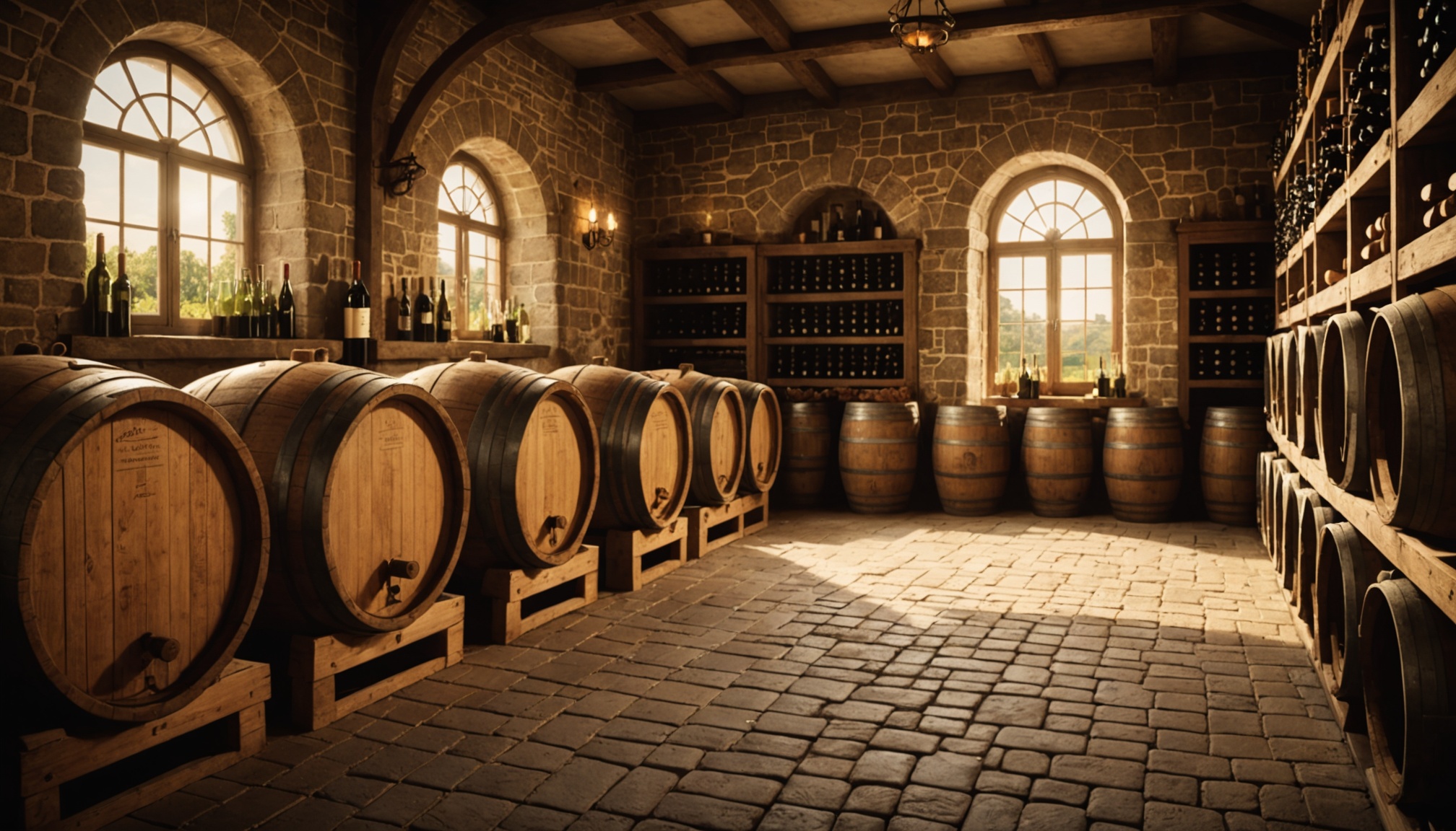 Cave et vignes, investissement dans le vin